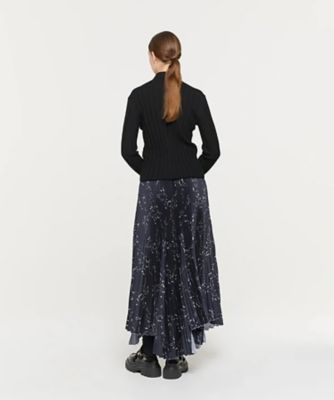 シアノタイプツイル プリーツスカート 52